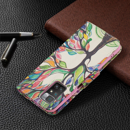 Housse Xiaomi Redmi 10 Arbre Coloré Housse Xiaomi Redmi 10 Arbre Coloré