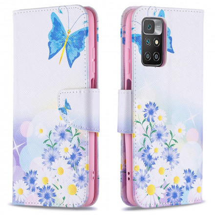 Housse Xiaomi Redmi 10 Papillons des Rêves