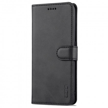 Housse Oppo A94 5G AZNS Effet Cuir Housse Oppo A94 5G AZNS Effet Cuir