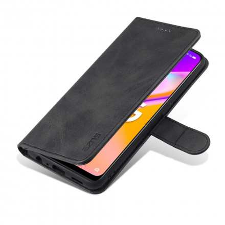 Housse Oppo A94 5G AZNS Effet Cuir Housse Oppo A94 5G AZNS Effet Cuir