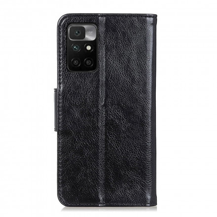 Housse Xiaomi Redmi 10 Cuir Nappa Fendu