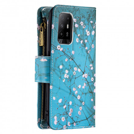 Housse Oppo A94 5G Poche Zippée Arbre Housse Oppo A94 5G Poche Zippée Arbre