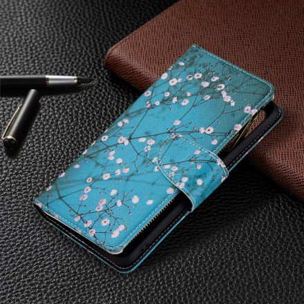 Housse Oppo A94 5G Poche Zippée Arbre Housse Oppo A94 5G Poche Zippée Arbre