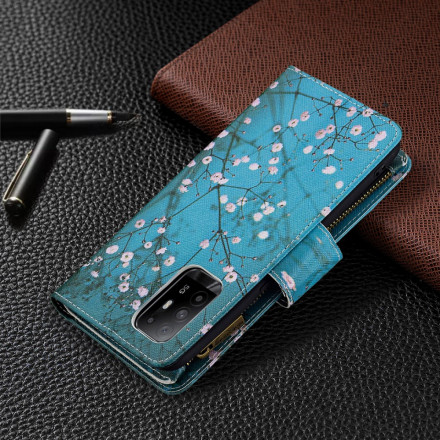 Housse Oppo A94 5G Poche Zippée Arbre Housse Oppo A94 5G Poche Zippée Arbre
