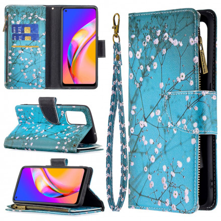 Housse Oppo A94 5G Poche Zippée Arbre Housse Oppo A94 5G Poche Zippée Arbre