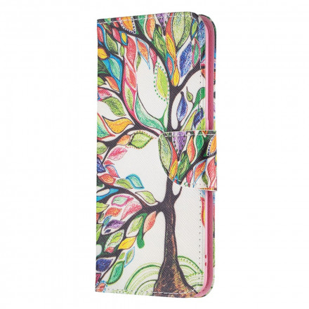 Housse Oppo A94 5G Arbre Coloré Housse Oppo A94 5G Arbre Coloré