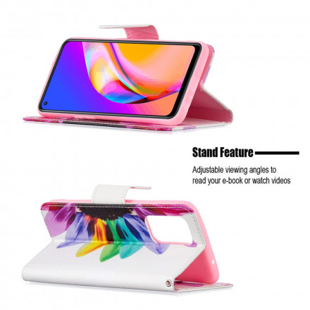 Housse Oppo A94 5G Fleur Aquarelle Housse Oppo A94 5G Fleur Aquarelle