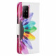 Housse Oppo A94 5G Fleur Aquarelle