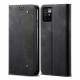 Flip Cover Xiaomi Redmi 10 Tissu Jeans Flip Cover Xiaomi Redmi 10 Tissu Jeans