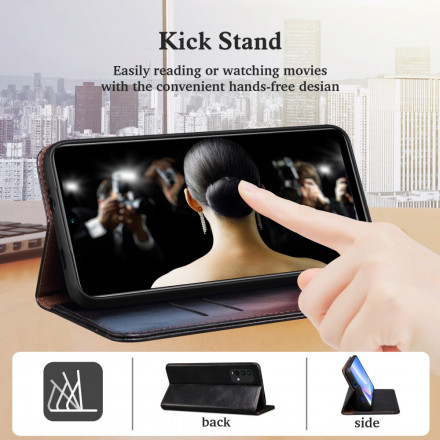 Flip Cover Xiaomi Redmi 10 Simili Cuir Ciré Flip Cover Xiaomi Redmi 10 Simili Cuir Ciré