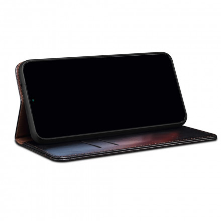 Flip Cover Xiaomi Redmi 10 Simili Cuir Ciré Flip Cover Xiaomi Redmi 10 Simili Cuir Ciré