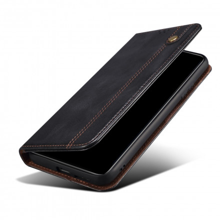 Flip Cover Xiaomi Redmi 10 Simili Cuir Ciré Flip Cover Xiaomi Redmi 10 Simili Cuir Ciré