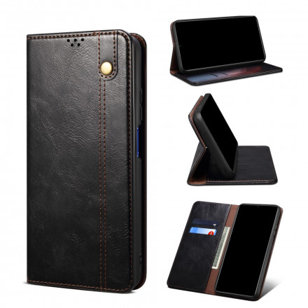 Flip Cover Xiaomi Redmi 10 Simili Cuir Ciré Flip Cover Xiaomi Redmi 10 Simili Cuir Ciré