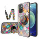 Coque Xiaomi Redmi 10 Support Magnétique Patchwork Coque Xiaomi Redmi 10 Support Magnétique Patchwork