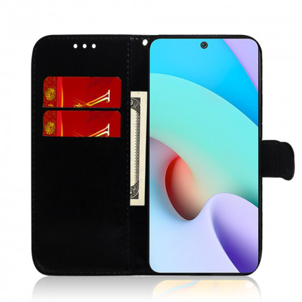 Housse Xiaomi Redmi 10 Simili Cuir Couverture Miroir Housse Xiaomi Redmi 10 Simili Cuir Couverture Miroir