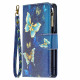 Housse Xiaomi 11T / 11T Pro Poche Zippée Papillons Housse Xiaomi 11T / 11T Pro Poche Zippée Papillons