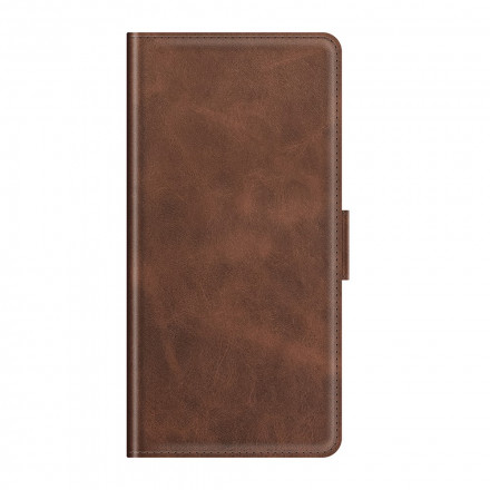 Housse Xiaomi Redmi 10 Rabat Double Classique Housse Xiaomi Redmi 10 Rabat Double Classique
