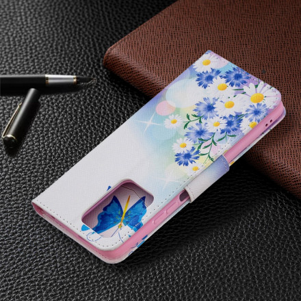 Housse Xiaomi 11T / 11T Pro Papillons et Fleurs Peints