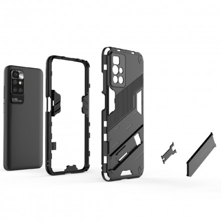 Coque Xiaomi Redmi 10 Support Amovible Deux Positions Mains Libres Coque Xiaomi Redmi 10 Support Amovible Deux Positions Mains Libres