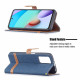 Housse Xiaomi Redmi 10 Tissu et Effet Cuir à Lanière Housse Xiaomi Redmi 10 Tissu et Effet Cuir à Lanière