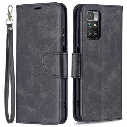Housse Xiaomi Redmi 10 Lisse Rabat Oblique Housse Xiaomi Redmi 10 Lisse Rabat Oblique