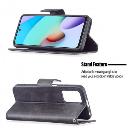 Housse Xiaomi Redmi 10 Lisse Rabat Oblique Housse Xiaomi Redmi 10 Lisse Rabat Oblique