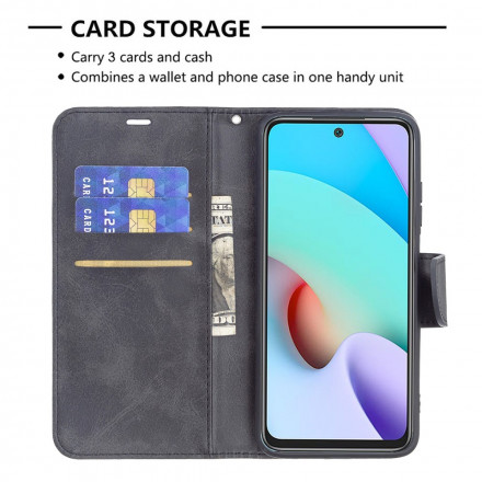Housse Xiaomi Redmi 10 Lisse Rabat Oblique Housse Xiaomi Redmi 10 Lisse Rabat Oblique