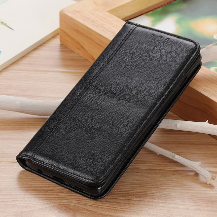 Flip Cover Xiaomi 11T / 11T Pro Cuir Litchi Fendu Élégance