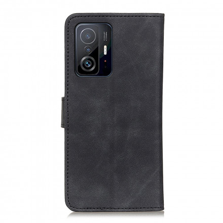 Housse Xiaomi 11T / 11T Pro Effet Cuir Vintage KHAZNEH Housse Xiaomi 11T / 11T Pro Effet Cuir Vintage KHAZNEH