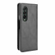 Flip Cover Samsung Galaxy Z Fold 3 5G Effet Cuir Stylisé Flip Cover Samsung Galaxy Z Fold 3 5G Effet Cuir Stylisé
