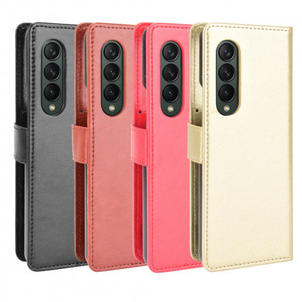 Housse Samsung Galaxy Z Fold 3 5G Simili Cuir Flashy Housse Samsung Galaxy Z Fold 3 5G Simili Cuir Flashy