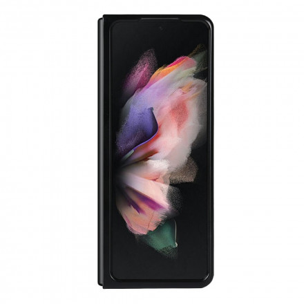 Coque Samsung Galaxy Z Fold 3 5G Cuir Litchi Support Coque Samsung Galaxy Z Fold 3 5G Cuir Litchi Support