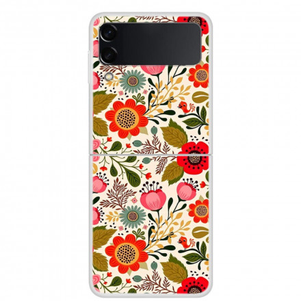 Coque Samsung Galaxy Z Flip 3 5G Fleurettes