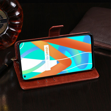 Housse Realme 8 5G Simili Cuir IDEWEI Housse Realme 8 5G Simili Cuir IDEWEI