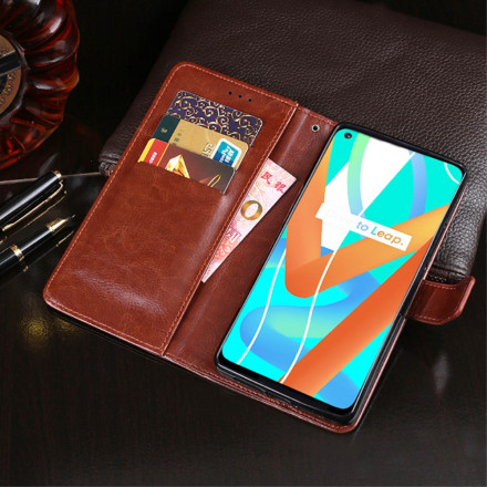 Housse Realme 8 5G Simili Cuir IDEWEI Housse Realme 8 5G Simili Cuir IDEWEI