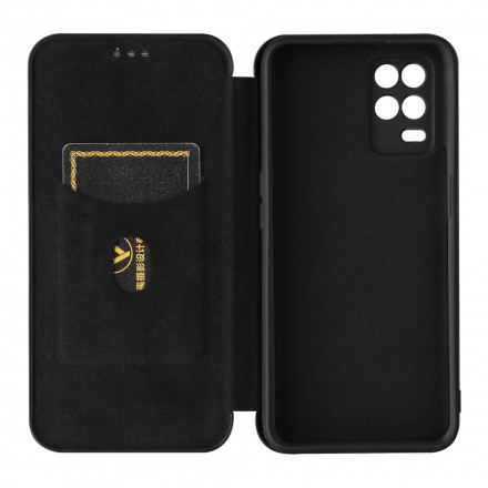 Flip Cover Realme 8 5G Silicone Carbone Coloré Flip Cover Realme 8 5G Silicone Carbone Coloré