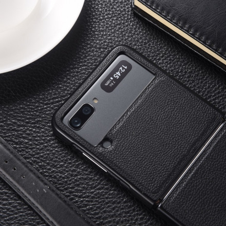 Coque Samsung Galaxy Z Flip 3 5G Véritable Cuir Coque Samsung Galaxy Z Flip 3 5G Véritable Cuir