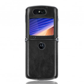 Coque Motorola Razr 5G Simili Cuir Litchi