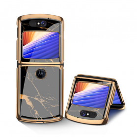 Coque Motorola Razr 5G Verre Trempé Marbre GKK