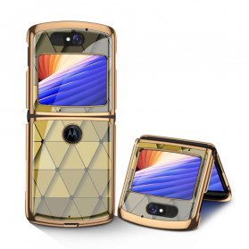 Coque Motorola Razr 5G Verre Trempé Triangles GKK