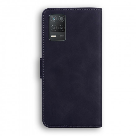 Housse Realme 8 5G Effet Cuir Monochrome Housse Realme 8 5G Effet Cuir Monochrome