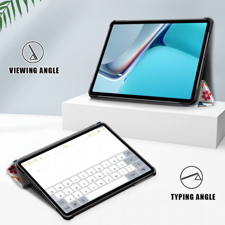 Smart Case Huawei MatePad 11 (2021) Papillons et Fleurs Rétros Smart Case Huawei MatePad 11 (2021) Papillons et Fleurs Rétros