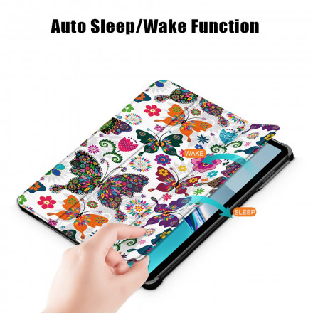 Smart Case Huawei MatePad 11 (2021) Papillons et Fleurs Rétros Smart Case Huawei MatePad 11 (2021) Papillons et Fleurs Rétros