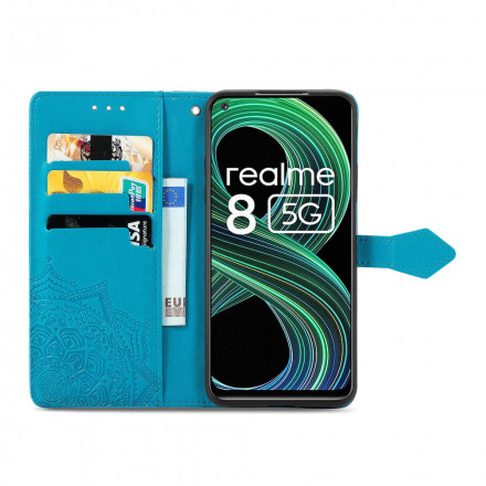 Housse Realme 8 5G Mandala Moyen Age Housse Realme 8 5G Mandala Moyen Age