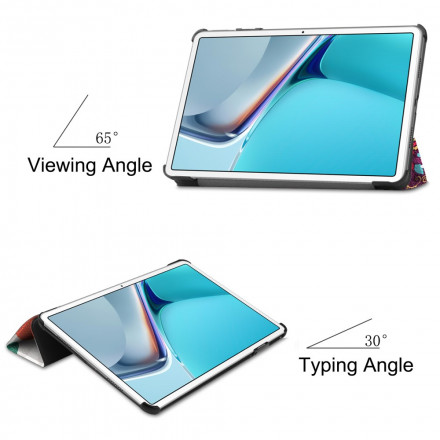 Smart Case Huawei MatePad 11 (2021) Papillons et Fleurs Rétros Smart Case Huawei MatePad 11 (2021) Papillons et Fleurs Rétros