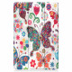 Smart Case Huawei MatePad 11 (2021) Papillons et Fleurs Rétros