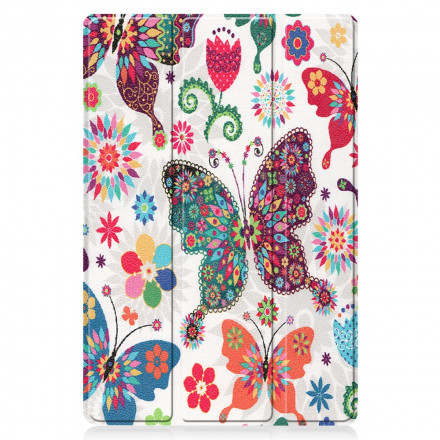 Smart Case Huawei MatePad 11 (2021) Papillons et Fleurs Rétros Smart Case Huawei MatePad 11 (2021) Papillons et Fleurs Rétros