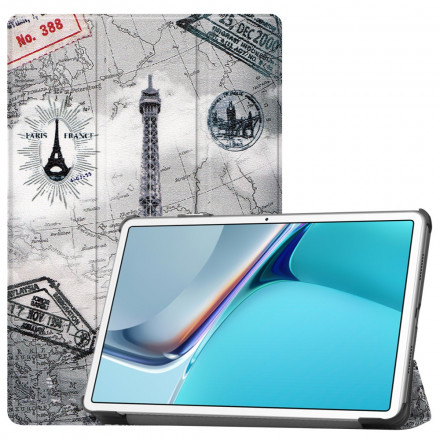 Smart Case Huawei MatePad 11 (2021) Tour Eiffel Rétro Smart Case Huawei MatePad 11 (2021) Tour Eiffel Rétro