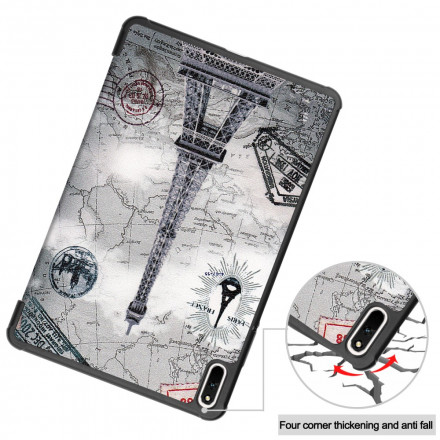 Smart Case Huawei MatePad 11 (2021) Tour Eiffel Rétro Smart Case Huawei MatePad 11 (2021) Tour Eiffel Rétro