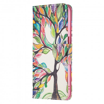 Housse Realme 8 5G Arbre Coloré Housse Realme 8 5G Arbre Coloré